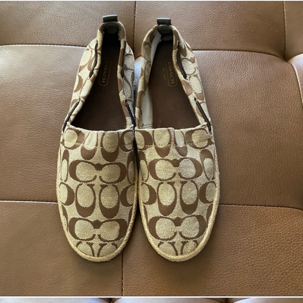 Coach Mellow Espadrilles size 8.5